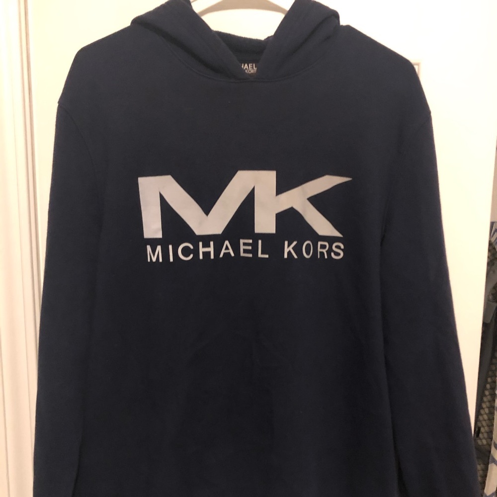 Men’s Navy Michael Kors Hoodie